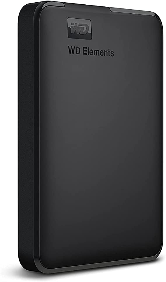 WD Elements USB 3.0 1TB Portable External Hard Drive Compatible with PC, Mac, PS4 and Xbox - (WDBHHG0010BBK-EESN)