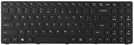 ASHATA Laptop Keyboard for Lenovo TIANYI 100-15 100-15IBY 100-15IBD 300-15 B50-10 50,Light and Thin Shape,Simple and Generous.