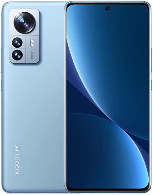 Xiaomi 12 Pro 5G (Blue 12GB RAM, 256 GB Storage) 120W Xiaomi HyperCharge| 120Hz, WQHD+ 6.73" AMOLED DotDisplay | 50mp Wide Angle Camera with Xioami ProFocus
