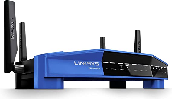 Linksys WRT AC3200 Open Source Dual-Band Gigabit Smart Wireless Router