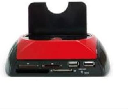 Dynamode SATA Hard Drive Docking Station with USB Hub/Card Reader