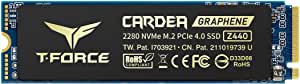 TEAMGROUP Team T-Force Gaming Cardea Zero Z440 - Solid-State-Disk - 1 TB - PCI Express 3.0 x4 (NVMe)