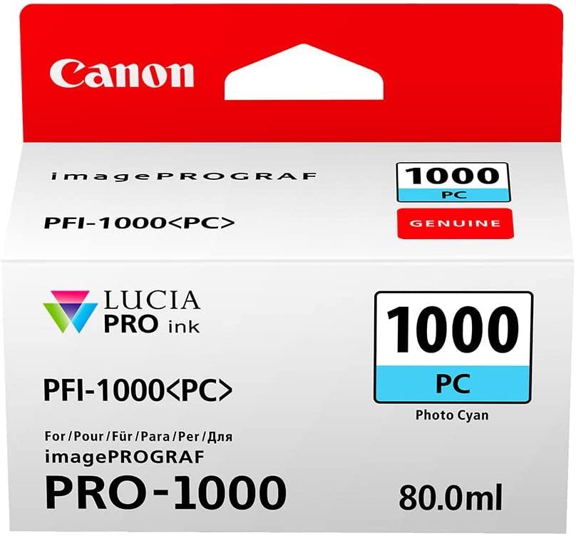 Canon CAN22280 Original Inkjet Cartridges, Photo Cyan