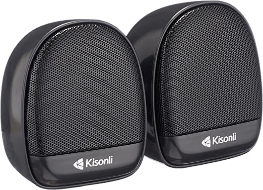 Kisonli KS-08 Mini Computer Speaker - Black
