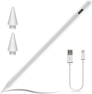 Stylus Pen for ipad,with Palm Rejection,Tilt,Magnetic Function, Active Pencil Compatible with (2018-2021) Apple iPad Pro (11/12.9 Inch) iPad 6th/7th /8th Gen,iPad Mini 5th Gen,iPad Air 3rd/4rd Gen