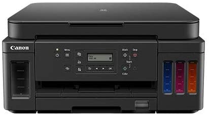 Pixma G6040 Ink Tank Printer Flatbed Scanner, Duplex, Wifi, Airprint, Cloud, Android print, Access point, Wireless direct, UPTO 7600 Black page/ink ~ 7700 Color page - 3 Years Warranty