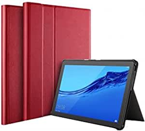 Full Cover Leather For Samsung Galaxy Tab S7 ( T870- T875 - T876B ) 11.0 inch - Red