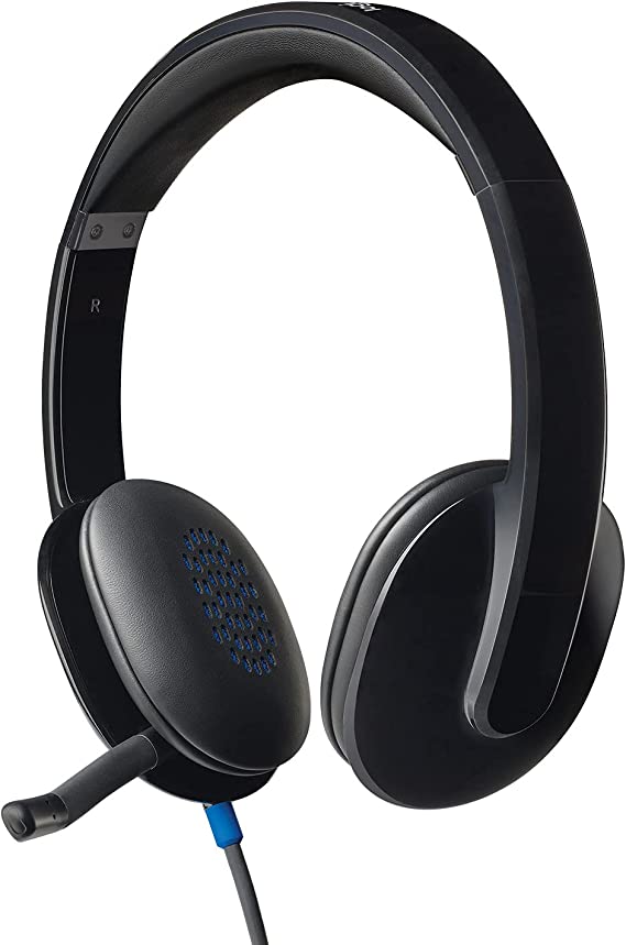 Logitech High-performance USB Headset H540 for Windows and Mac, Skype Certified