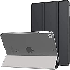 Smart Case for iPad mini 4/5 Lightweight Slim Shell Translucent Frosted Back Cover - Black