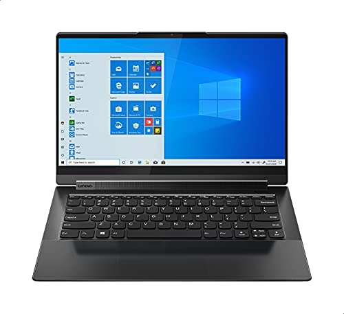 Lenovo Yoga 9 14ITL5 Laptop - Intel Core i7-1185G7, 14 Inch UHD, 1TB SSD, 16 GB RAM, Integrated Intel Iris Xe Graphics, Windows - Shadow Black