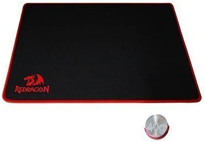 Redragon P002 ARCHELON Gaming Mouse Pad Include 40g Weight, 15.75 x 11.81 x 0.12 inches (Extra Large-Size)