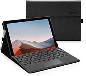 Omnpak Case and Covers for 12.3 inch Microsoft Surface Pro 7 Plus(Surface Pro 7+), Surface Pro 7, Surface Pro 6, Surface Pro 5, Surface Pro 4 - Compatible with Type Cover Keyboard