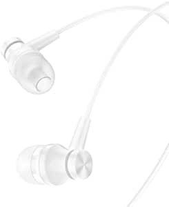 BOROFONE BM67 Talent universal Wired Earphones with mic - White