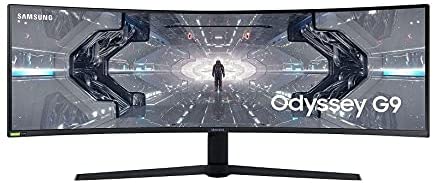 SAMSUNG 49 INCH Odyssey Super Ultra Wide QLED Gaming Monitor 1MS - 240HZ - G-Sync compatible - VA