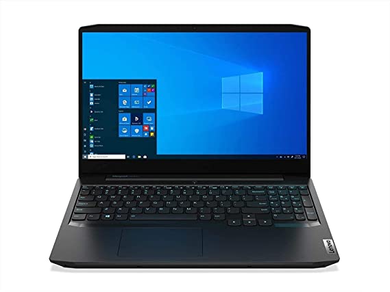 Lenovo IdeaPad Gaming 3 Laptop - Intel Core i5-10300H, 8GB RAM, 512GB SSD, NVIDIA GeForce GTX 1650 Ti 4GB GDDR6 Graphics, 15.6" FHD (1920x1080) IPS, Blue LED Backlit Keyboard, Dos - Onyx Black