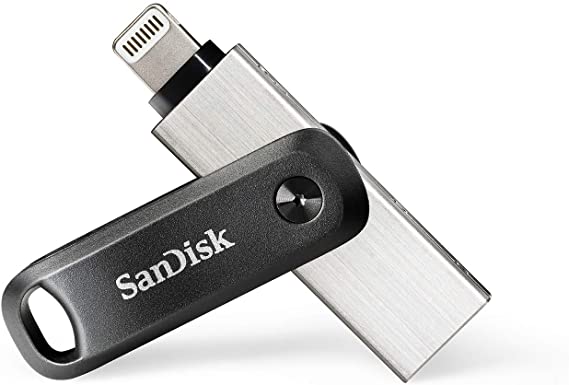 SanDisk 64GB iXpand Flash Drive Go for iPhone and iPad - SDIX60N-064G-GN6NN