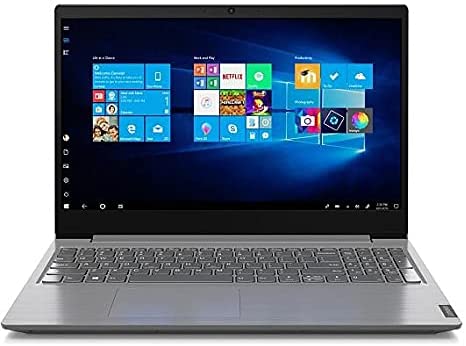 Lenovo V15-IIL 82C500T6ED laptop, intel 10th Gen core i3-1005G1, 4 GB RAM, 1 TB HDD, Integrated Intel UHD Graphics card, 15.6 inch FHD, Dos - Iron Grey (Carry Case Inside)