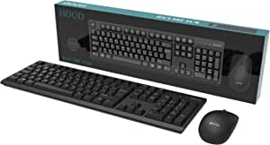 HOOD KM280 USB keyboard&Mouse/1000 DPI/1Y