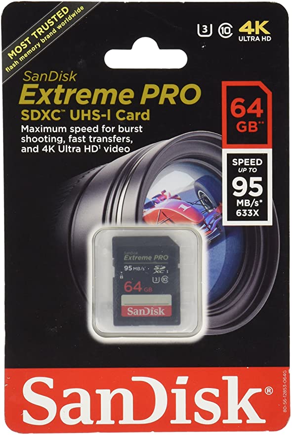 SanDisk Extreme Pro - flash memory card - 64 GB