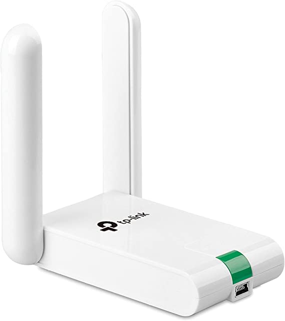 TP-Link USB Wifi Dongle 300Mbps High Gain Wireless Network Adapter for PC Desktop and Laptops. Supports Win10/8.1/8/7/XP, Linux 2.6.24 - 4.9.60, Mac OS 10.9 - 10.15 (TL-WN822N)