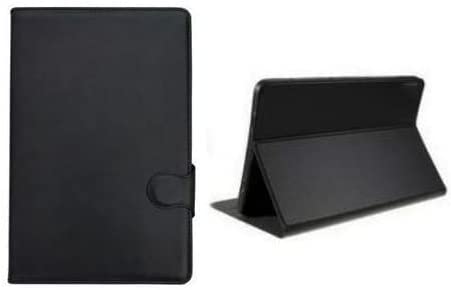 Premium PU Leather Flip Stand Cover for Samsung Galaxy Tab S8 5G 2022 11 Inches, Black