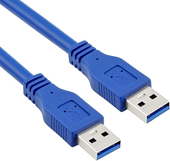 Cable USB 3.0 Male To Male 50CM - Blue