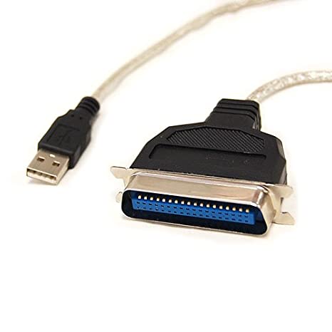 USB - Parallel Cable with IEEE 1284 Bridge