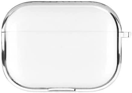 Apple Airpods Pro Transparent Soft TPU Case with Carabiner