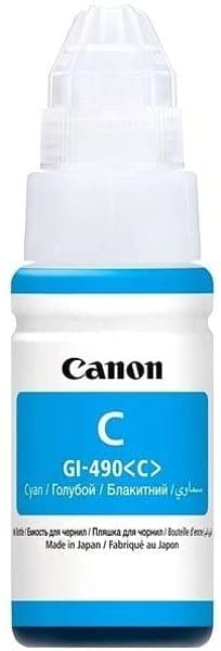 Canon Inkjet Cartridge Cyan GI490C 0664C001AA – Middle East Version