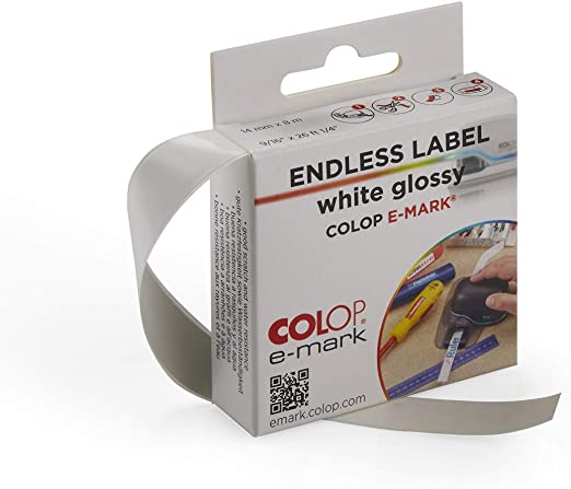 Colop E-Mark Endless Label White Glossy