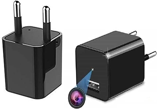 MANYCAST®Full HD Hidden Camera for Home ,Charger Adapter CCTV with Wi-Fi Mobile Viewing & Night Vision