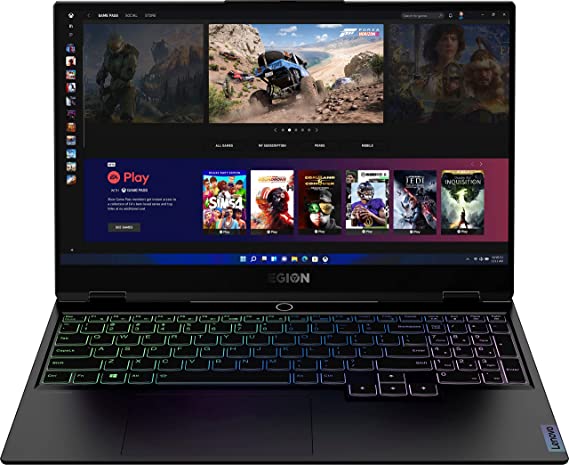 Lenovo - Legion Slim 7 15"FHD WVA, Gaming Laptop - AMD Ryzen 7 5800H - 16GB Memory - NVIDIA GeForce RTX 3060 - 512GB SSD - WINDOWS 11 - Shadow Black