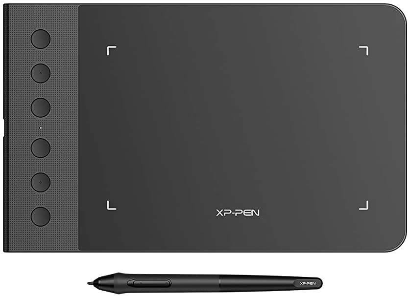 XP-PEN G640S Android Drawing Tablet Graphic Pen Tablet for OSU! 8192 Levels Pressure Digital Tablet with 6 Shortcut Keys and Battery-Free Stylus (6x3.75 Inch)