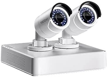 Hikvision 2 Outdoor Security Cameras And Recorder