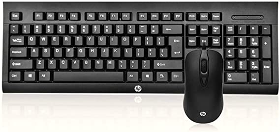 Waterproof HP km100 USB Wired Gaming Keyboard Mouse Combo [OS-PC005-02]