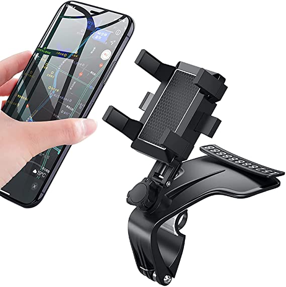 Car Phone Holder Mount, Tuvine Phone Car Dashboard Clip Mount Holder Cradle Suitable for 4 to 7 inch Smartphones