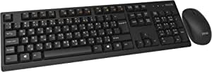 HOOD KM80 WireLess keyboard&Mouse/1200 DPI/3D/14 Multimedia Keys/2Y