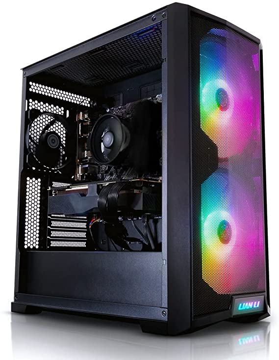 ADMI Gaming PC: Intel i5 10400F | RTX 3060Ti 6GB GDDR6 Graphics Card | 16GB DDR4 | 240GB SSD + 1TB HDD | 600W PSU Bronze Rated | Lancool 215 RGB Gaming Case | WIFI | Windows 10