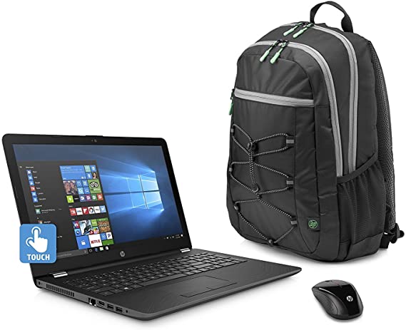 2018 HP Business 15.6-inch HD Touchscreen Laptop PC, Quad-Core AMD A12 Processor up to 3.6GHz, 8GB DDR4 SDRAM, 1TB HDD, Webcam, HDMI, DVD±RW, AMD Radeon R7 graphics, DTS Studio Sound, Windows 10