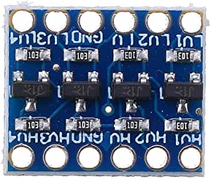 Elegdy Module 5Pcs Level Logic Converter Bi-Directional IIC 4 Way Level Conversion Module
