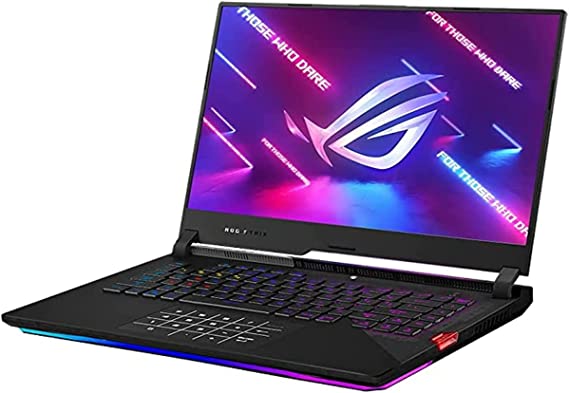 Asus ROG Strix SCAR G533QS-HF017T Gaming Laptop, AMD Ryzen 9-5900HX - 32GB - 1TB SSD - RTX 3080 - 15.6-inch FHD - Win10 - 90NR0551-M000T0 - Black