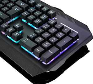 XO KB-01 RGB Gaming wired Keyboard-Black