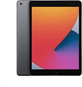 Apple iPad 2020 8th Gen - 10.2 inch Retina Display, (Wi-Fi + Cellular), 128GB, Space Grey