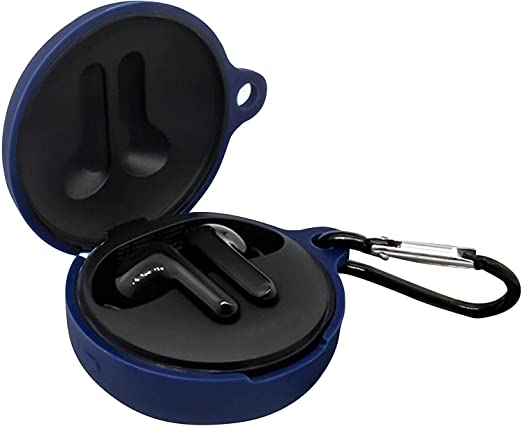 Earbuds Cover for LG Tone Free FN7 FN6 FN5 FN4，Bluetooth Headset Waterproof and Anti-Drop Protective Case (blue)