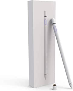 Stylus Pen Compatible with iPad, Pencil Styluses Compatible with iPad 2/3/4/5/6/7/8 Generation Pro 9.7/10.5/11/12.9 Air 1/2/3/4 Mini 1/2/3/4/5 Alternative Drawing Smart Stylist for Touch Screens