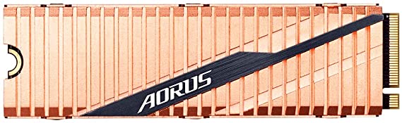 Gigabyte AORUS NVMe Gen4 M.2 2TB PCI-Express 4.0 Interface High Performance Gaming, Full Body Copper Heat Spreader, Toshiba 3D NAND, DDR Cache Buffer, SSD GP-ASM2NE6200TTTD