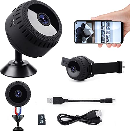 AccLoo WiFi Camera, HD 1080P Wireless Camera with Motion Detection and Night Version for Home, Office