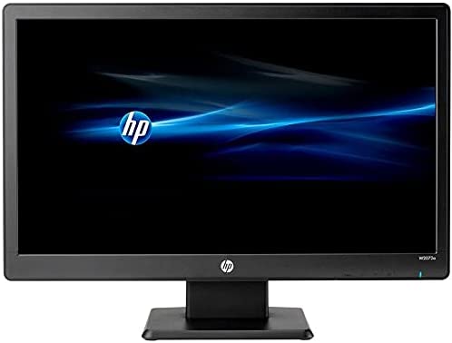 HP 20in LED Backlit LCD Monitor (W2072a, Black)