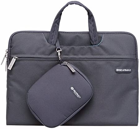 Gearmax Polyester 13.3" Grey Laptop Messenger Bag