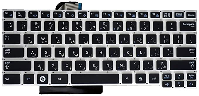 Downtown Keyboard For Laptop Models Samsung X123 X180 X128 X130 NF210 X220 NP-X128 NP-NF210 X130 NP-NF310 NF310